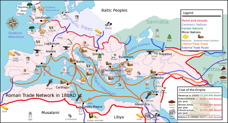 Datei:Europe 180ad roman trade map.png
