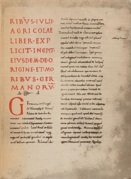 Datei:Codex Aesinas Germania Incipt facsimile.jpeg